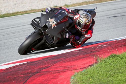 Primeras sensaciones de Mart&iacute;n con la Aprilia: "El tren delantero, mejor que el de la Ducati"