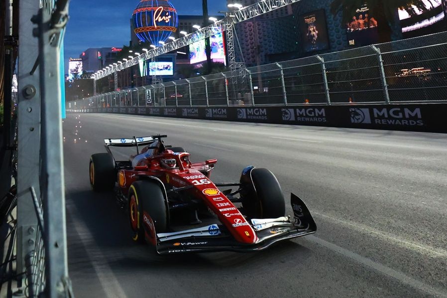 F1 | Las Vegas, Libere 1: Ferrari davanti con Leclerc, poi Albon e Tsunoda
