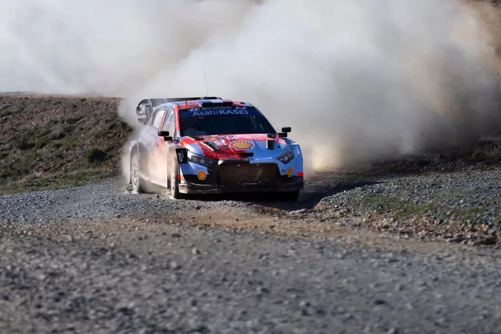 Adrien Fourmaux, Alexandre Coria, Hyundai Shell Mobis World Rally Team Hyundai i20 N Rally1