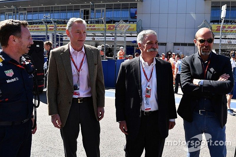 Christian Horner, Red Bull Racing Team, Sean Bratches, Formula1, Director, Chase Carey, jefe ejecuti