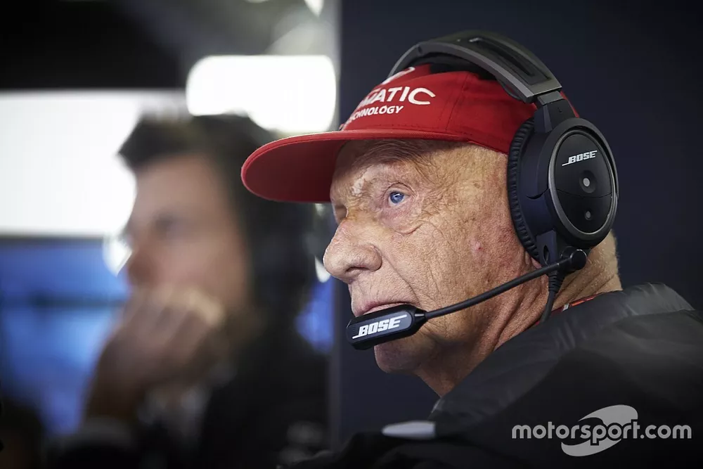 Niki Lauda, pr&eacute;sident non-ex&eacute;cutif de Mercedes AMG