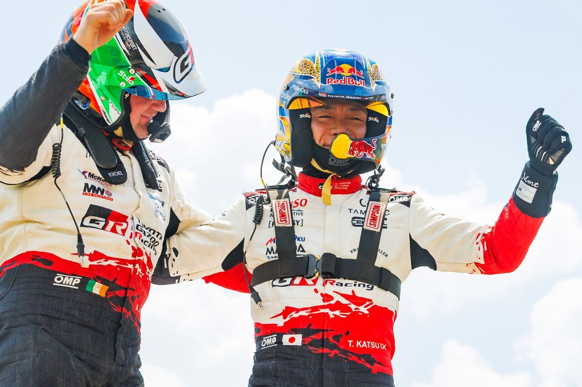WRC Safari Rally Kenya: Takamoto Katsuta scores emotional maiden WRC win