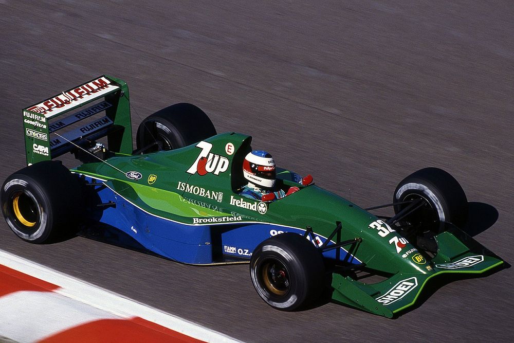 jordan191ページ スパーク 1/43 ジョーダン 191 カナダGP 1991 4th A.de.チェザリス S8078