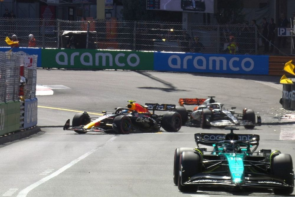 Sergio P&eacute;rez, accidente GP de M&oacute;naco