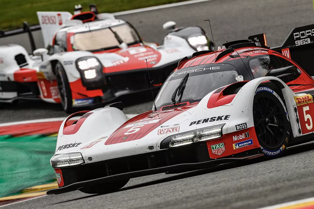 #5 Porsche Penske Motorsport Porsche 963: Dane Cameron, Michael Christensen, Frederic Makowiecki