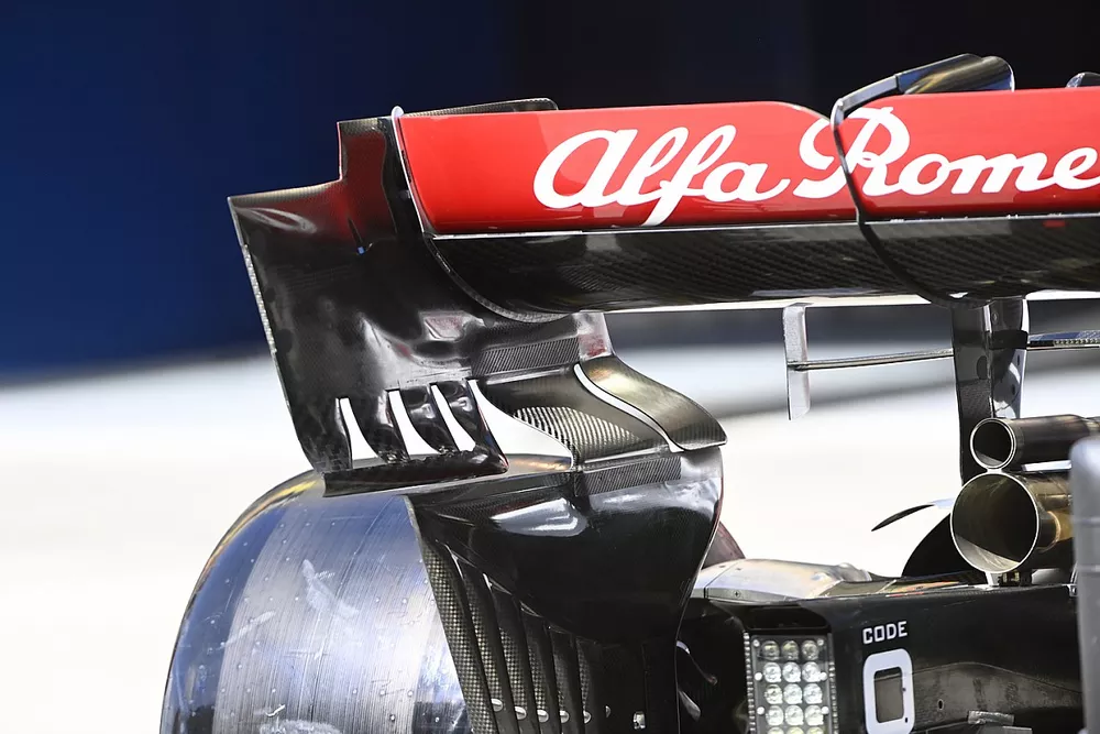 Alfa Romeo Racing C41 detail