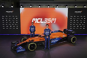 マクラーレン、2021年マシン『MCL35M』を発表。メルセデスPUへの