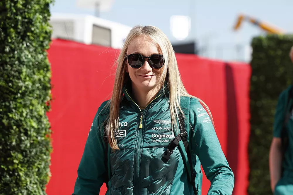 Jessica Hawkins, Development Driver, Aston Martin 