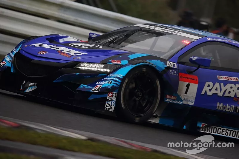 #1 Team Kunimitsu Honda NSX-GT: Jenson Button, Naoki Yamamoto
