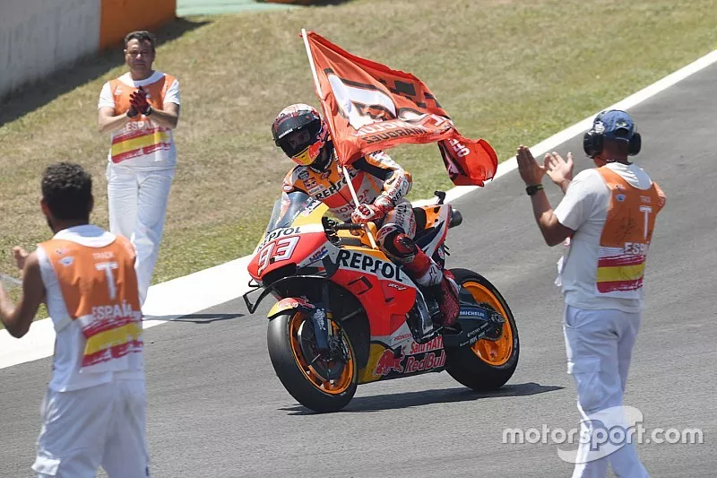Il vincitore della gara Marc Marquez, Repsol Honda Team