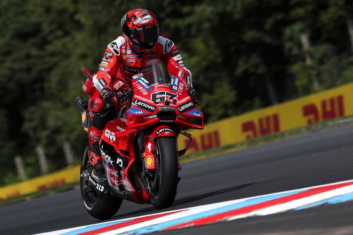 MotoGP | Bagnaia: "La pressione era giusta, il dashboard dava il messaggio sbagliato"