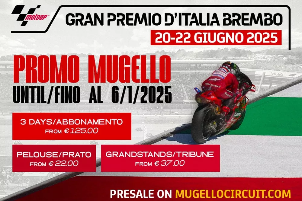 Prevendita Gran Premio d&rsquo;Italia