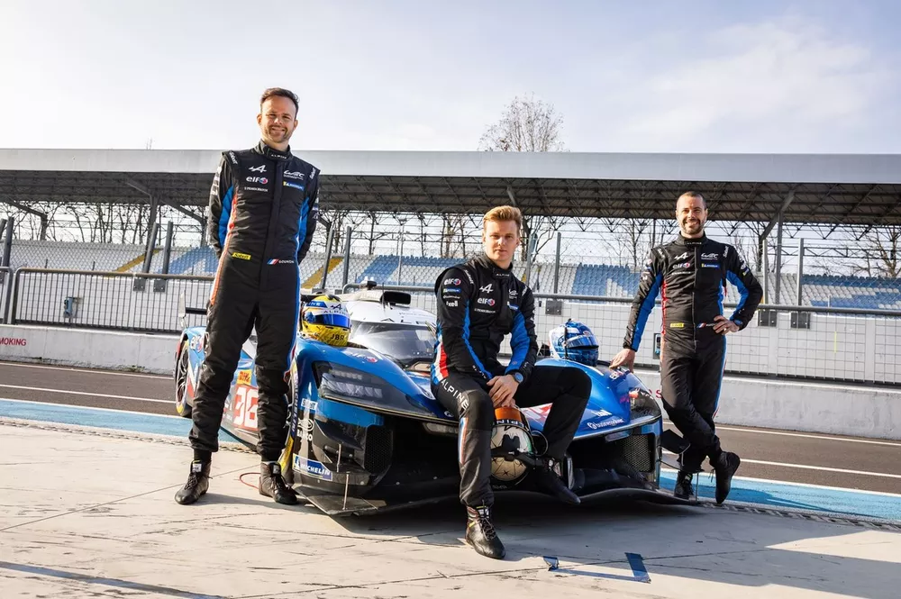 #36 Alpine Endurance Team Alpine A424: Mick Schumacher, Jules Gounon, Frederic Makowiecki