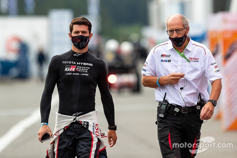 #7 TOYOTA GAZOO RACING - Toyota TS050 - Hybrid:  Jose Maria Lopez