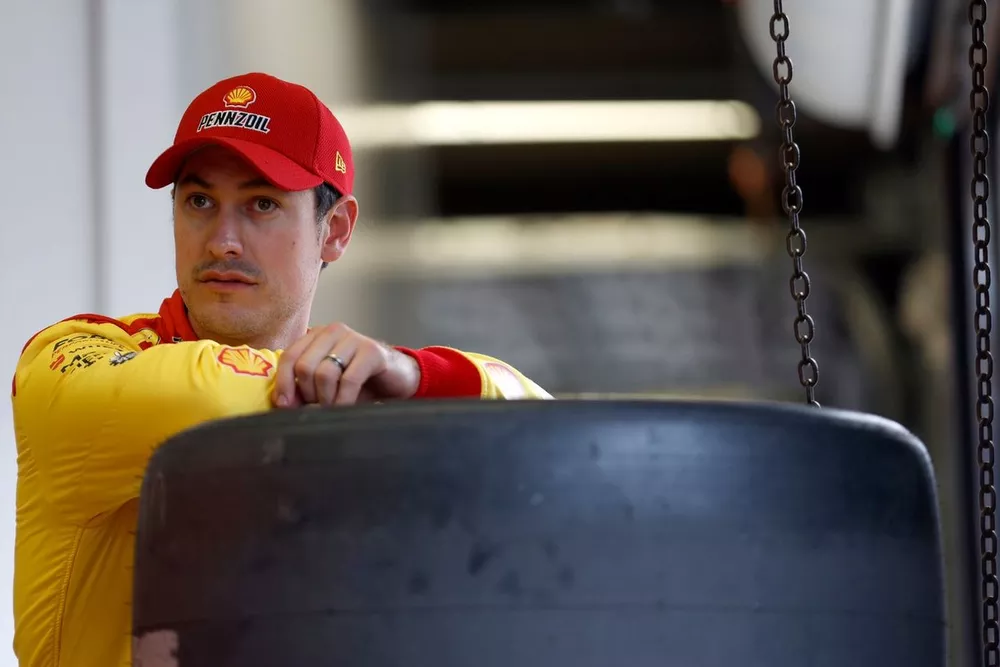 Joey Logano, Team Penske, Shell Pennzoil Ford Mustang