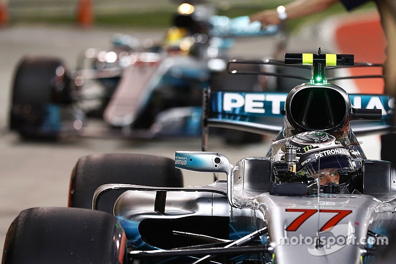 Mercedes : Une première ligne Bottas-Hamilton,