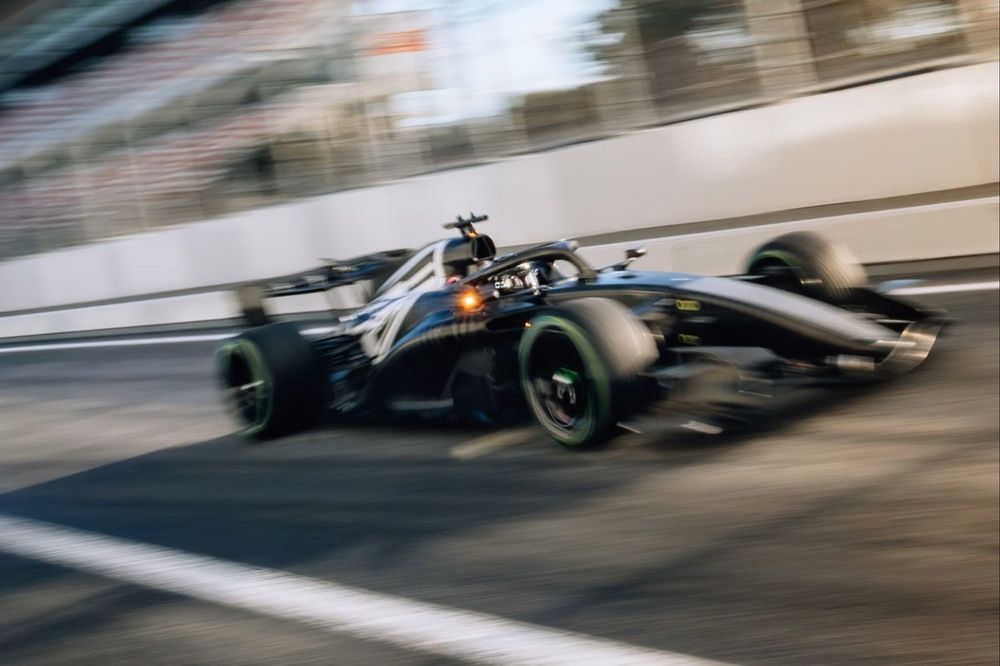 Cadillac F1 en el test de Barcelona