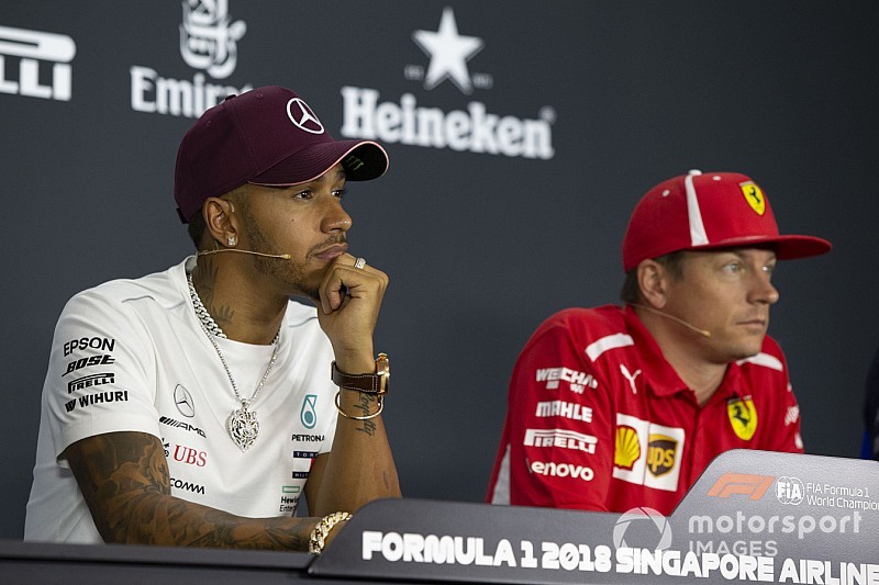 Hamilton no ve como una ventaja la lucha interna en Ferrari