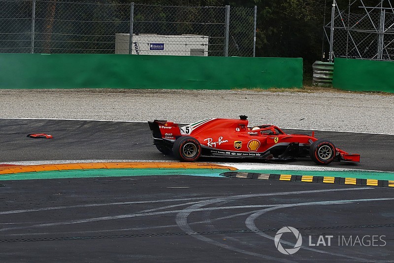 Vettel dice que Hamilton no le dejó suficiente espacio