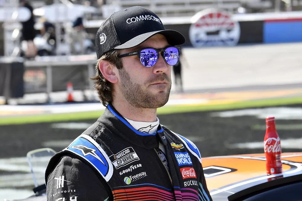 Daniel Suarez, TrackHouse Racing, Chevrolet Camaro CommScope