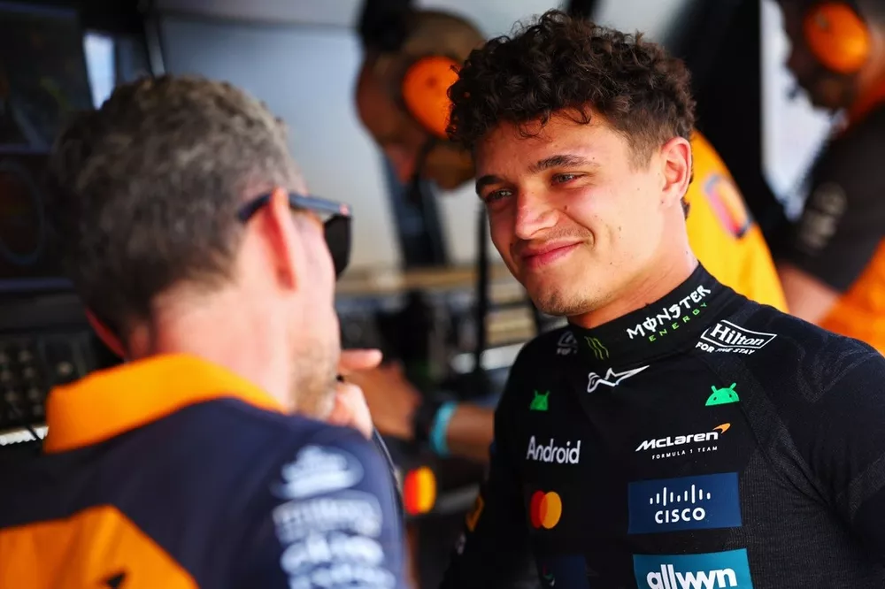 Lando Norris, McLaren, Andrea Stella, McLaren
