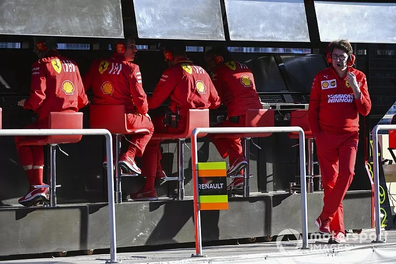 Mattia Binotto, director del equipo Ferrari