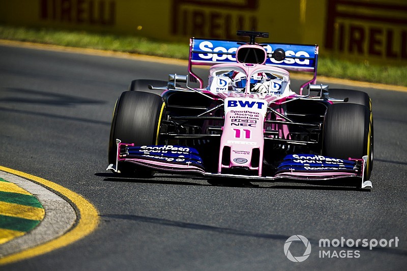 Perez: First F1 practice day of 2019