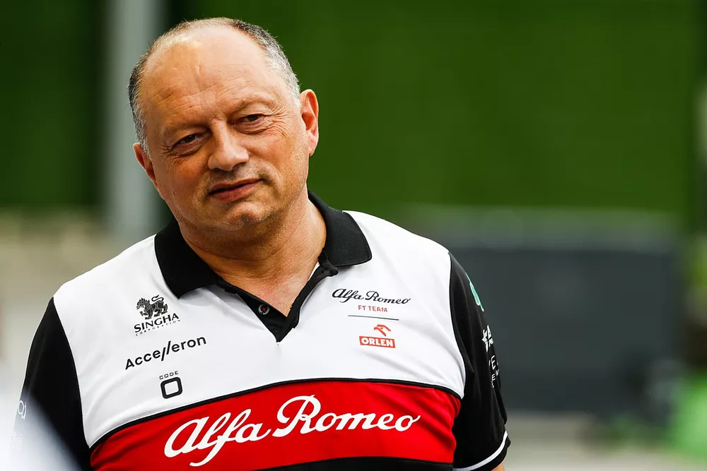 Frederic Vasseur, team principal d'Alfa Romeo Racing