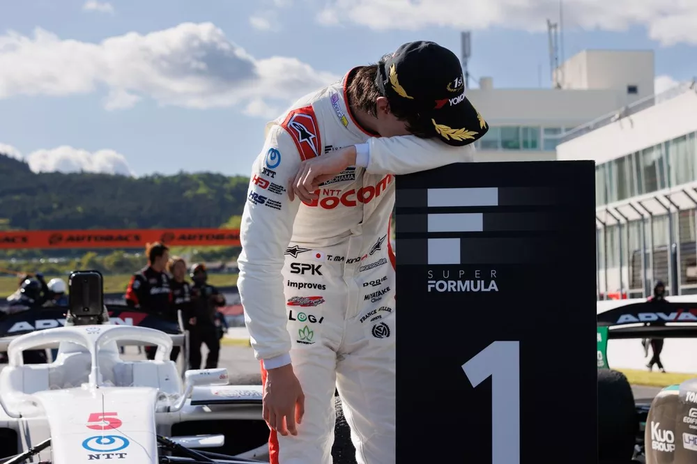 ライバルに先を越され続けた5年間。スーパーフォーミュラ初優勝の牧野
