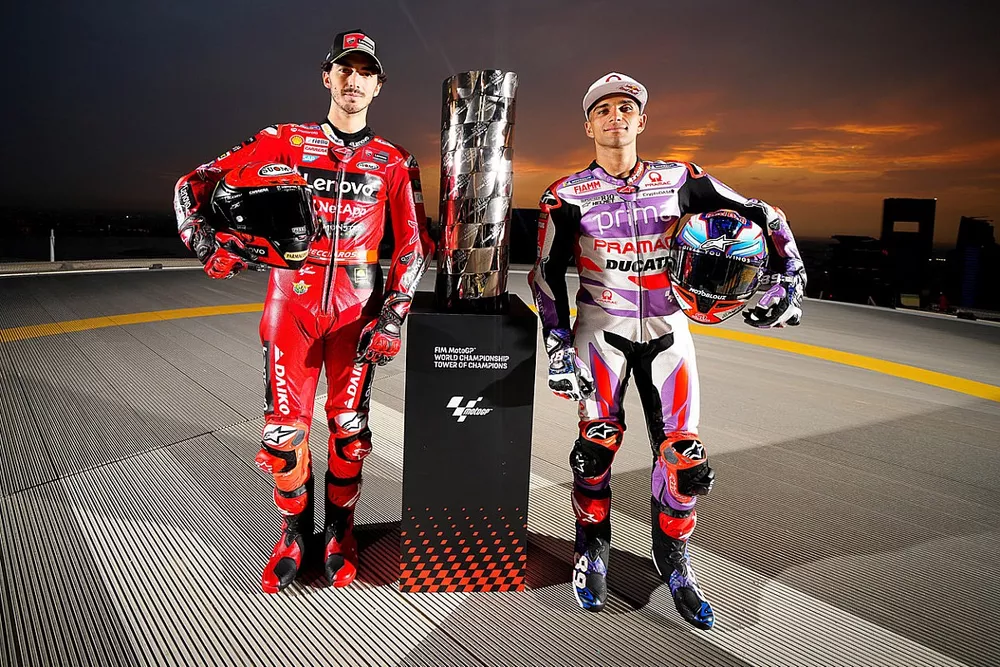 Jorge Mart&iacute;n, Pramac Racing, Francesco Bagnaia, Ducati