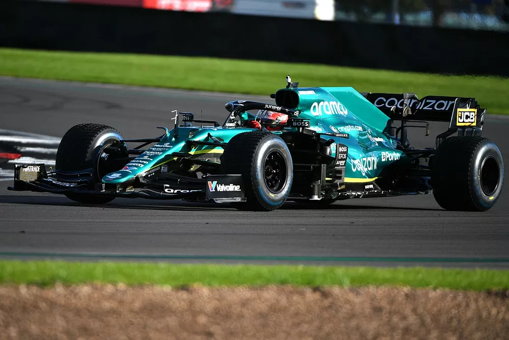Luke Browning, Aston Martim AMR21, Aston Martin Autosport BRDC Young Driver Test at Silverstone