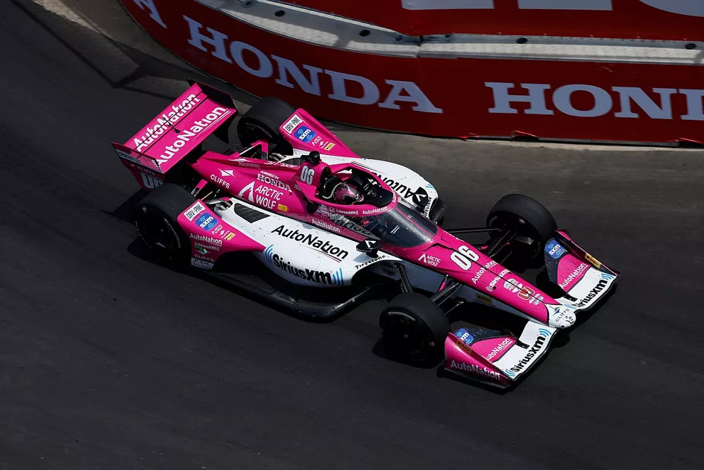 Helio Castroneves, Meyer Shank Racing Honda