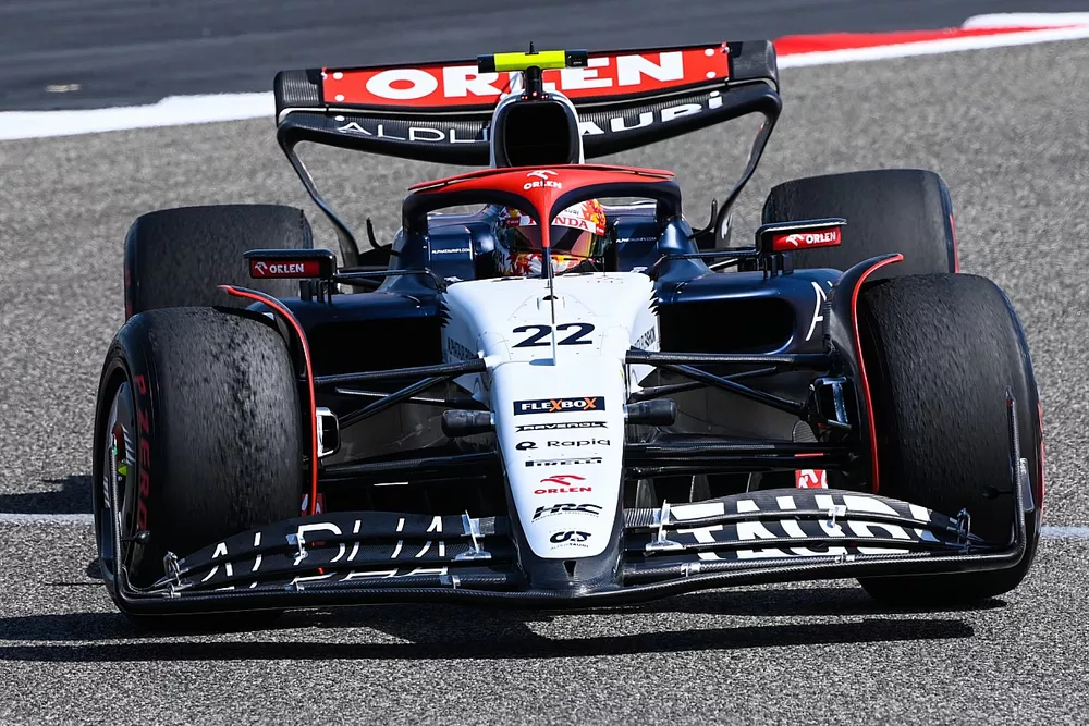 AlphaTauri AT04 Abu Dhabi GP 2023 角田裕毅 角田裕毅が語る、ニューマシンAT04の進化。懸念のデグラデーションも