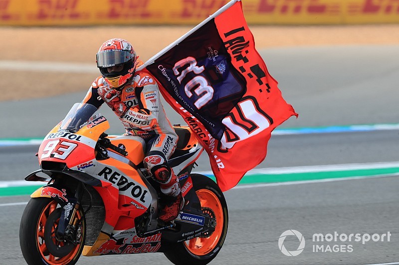 Márquez: quinto piloto con más victorias de la historia
