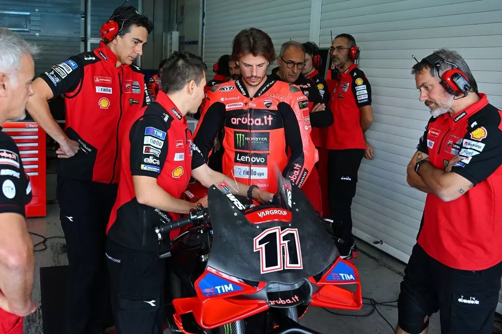 Nicolo Bulega, Ducati Jerez test