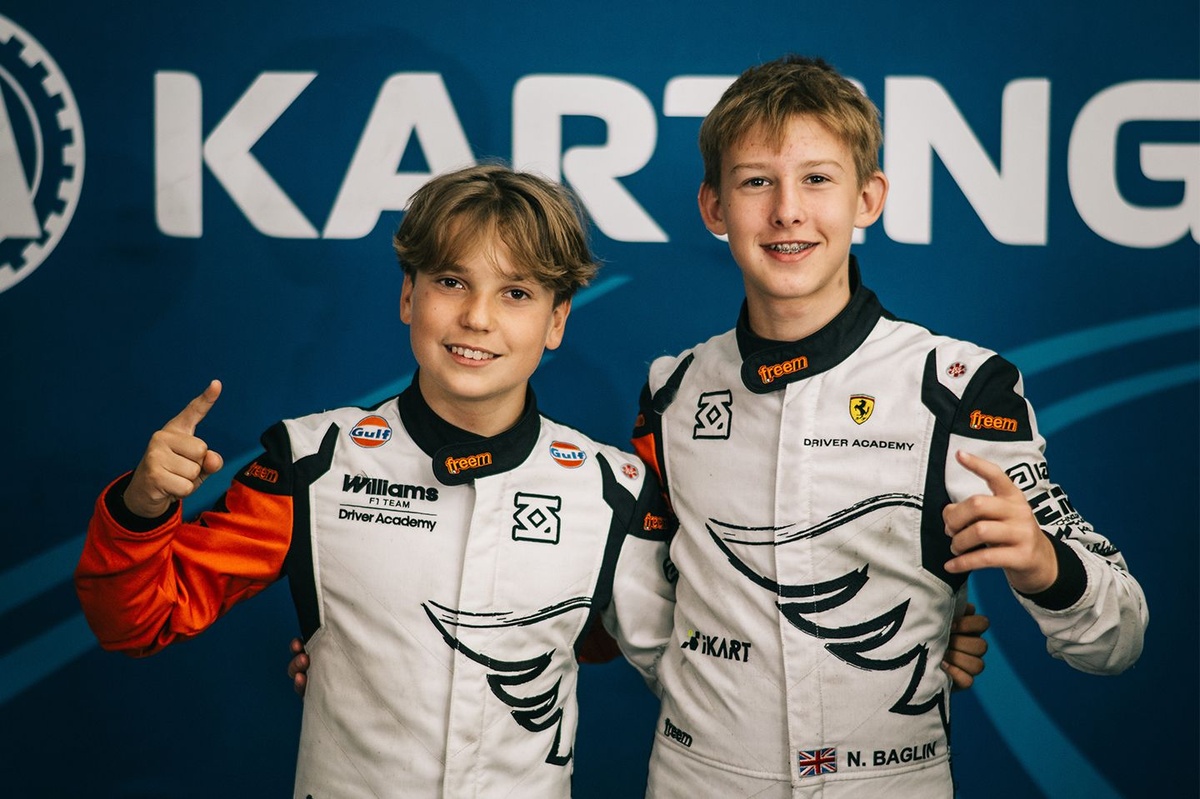 Kart Republic conquista il doppio titolo europeo FIA Karting con Noah Baglin e Will Green