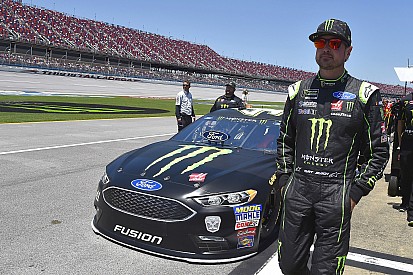 Kurt Busch takes Talladega pole as SHR locks out the first two rows