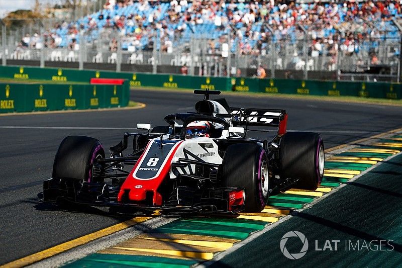 Romain Grosjean, Haas F1 Team VF-18 Ferrari