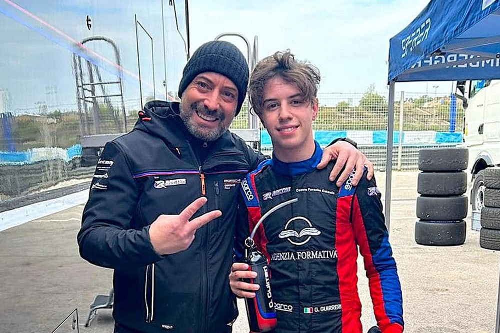 Team principal Andrea Palma e Giuseppe Guirreri