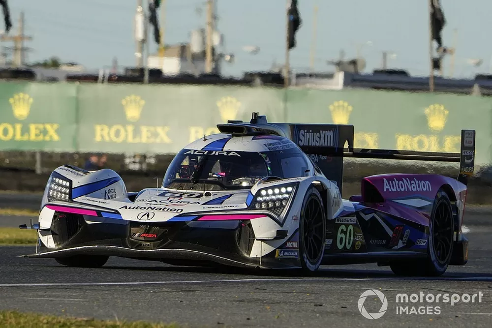 #60 Meyer Shank Racing w/ Curb Agajanian Acura ARX-06: Tom Blomqvist, Colin Braun, Helio Castroneves, Simon Pagenaud