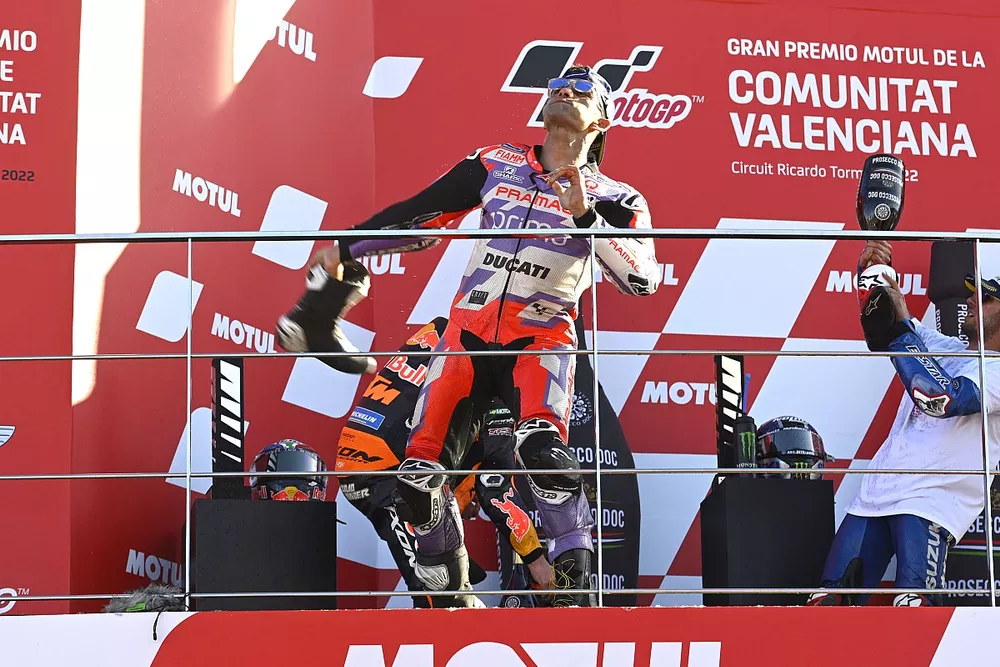 Podio: tercer lugar Jorge Mart&iacute;n, Pramac Racing
