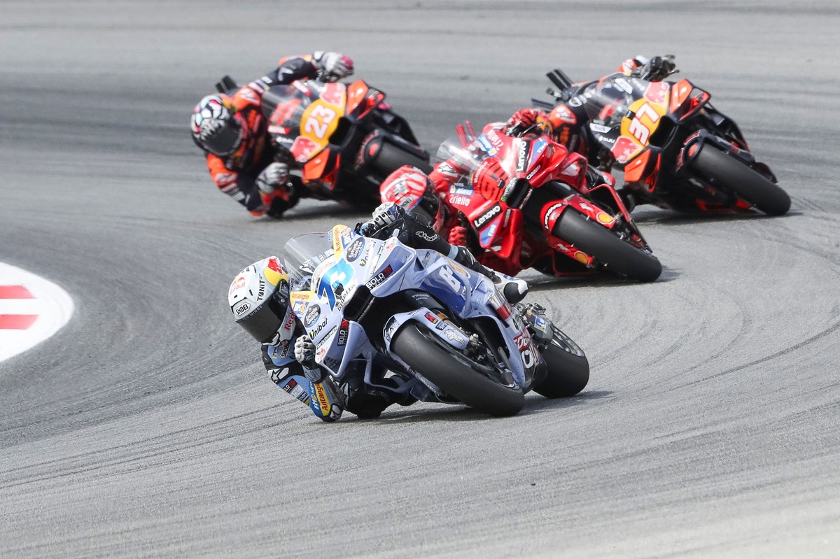 MotoGP Catalan GP: Alex Marquez ends Marc's winning run with stunning home triumph