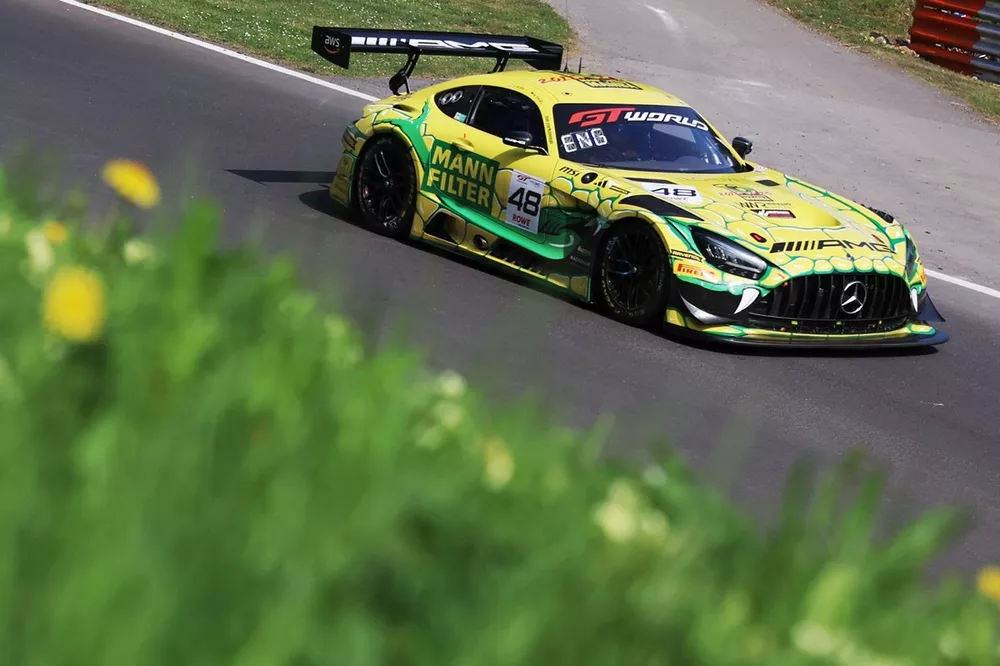 #48 Winward Racing, Mercedes-AMG GT3 EVO: Lucas Auer, Maro Engel