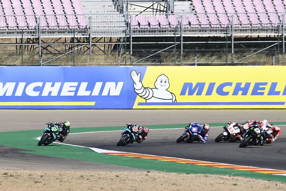 Franco Morbidelli, Petronas Yamaha SRT, race start