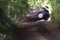V&iacute;deo: el fuerte accidente de Jos Verstappen en el Rally de Ypres