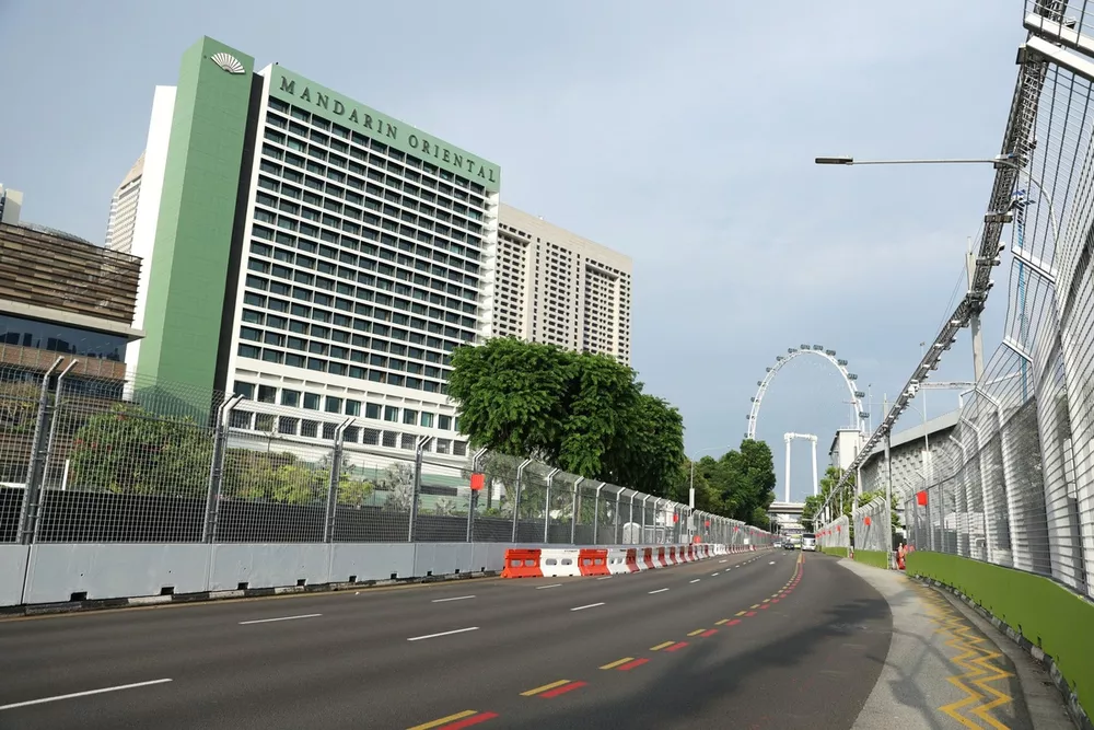 A view around the track