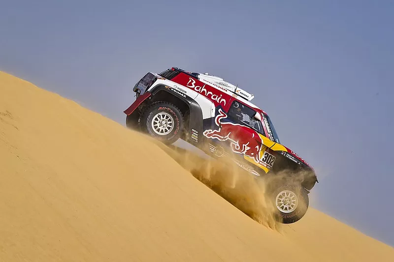 #302 JCW X-Raid Team: Stephane Peterhansel, Paulo Fiuza
