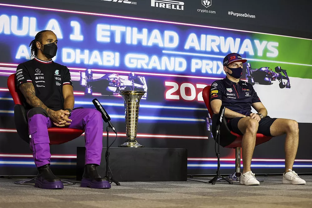 Lewis Hamilton, Mercedes Max Verstappen, Red Bull Racing