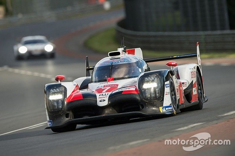 #7 Toyota Gazoo Racing Toyota TS050: Mike Conway, Kamui Kobayashi, Jose Maria Lopez