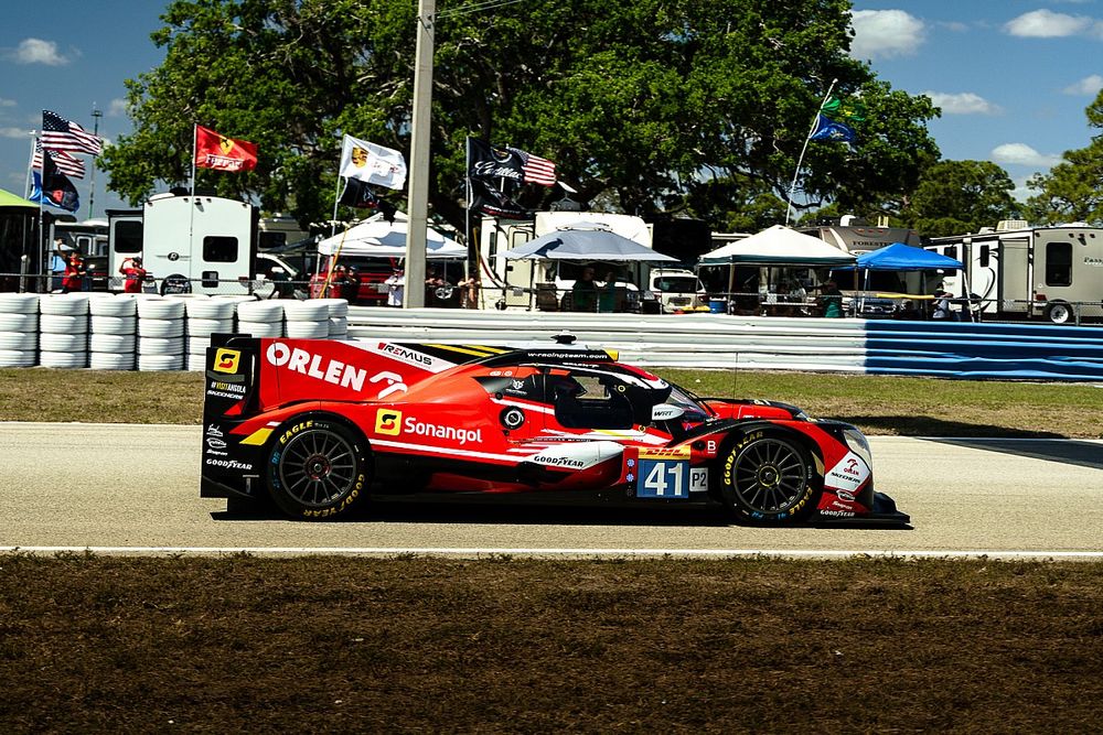 #41 Team WRT Oreca 07 - Gibson: Rui Andrade, Robert Kubica, Louis Del&eacute;traz
